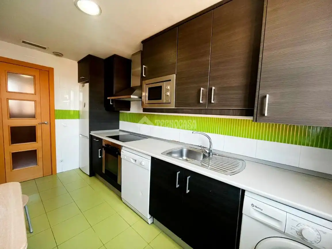 Kitchen of Flat for sale in Sobradiel  with Air Conditioner, Heating and Balcony
