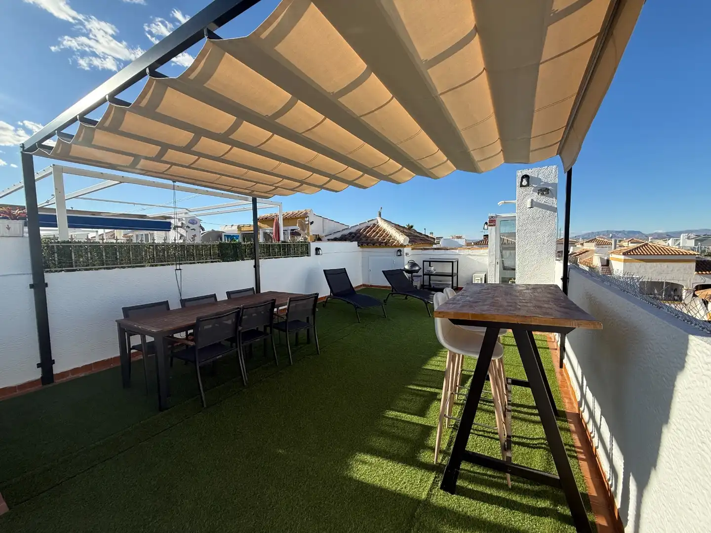 Terraza de Casa o chalet de alquiler en Santa Pola con Aire acondicionado, Calefacción y Terraza