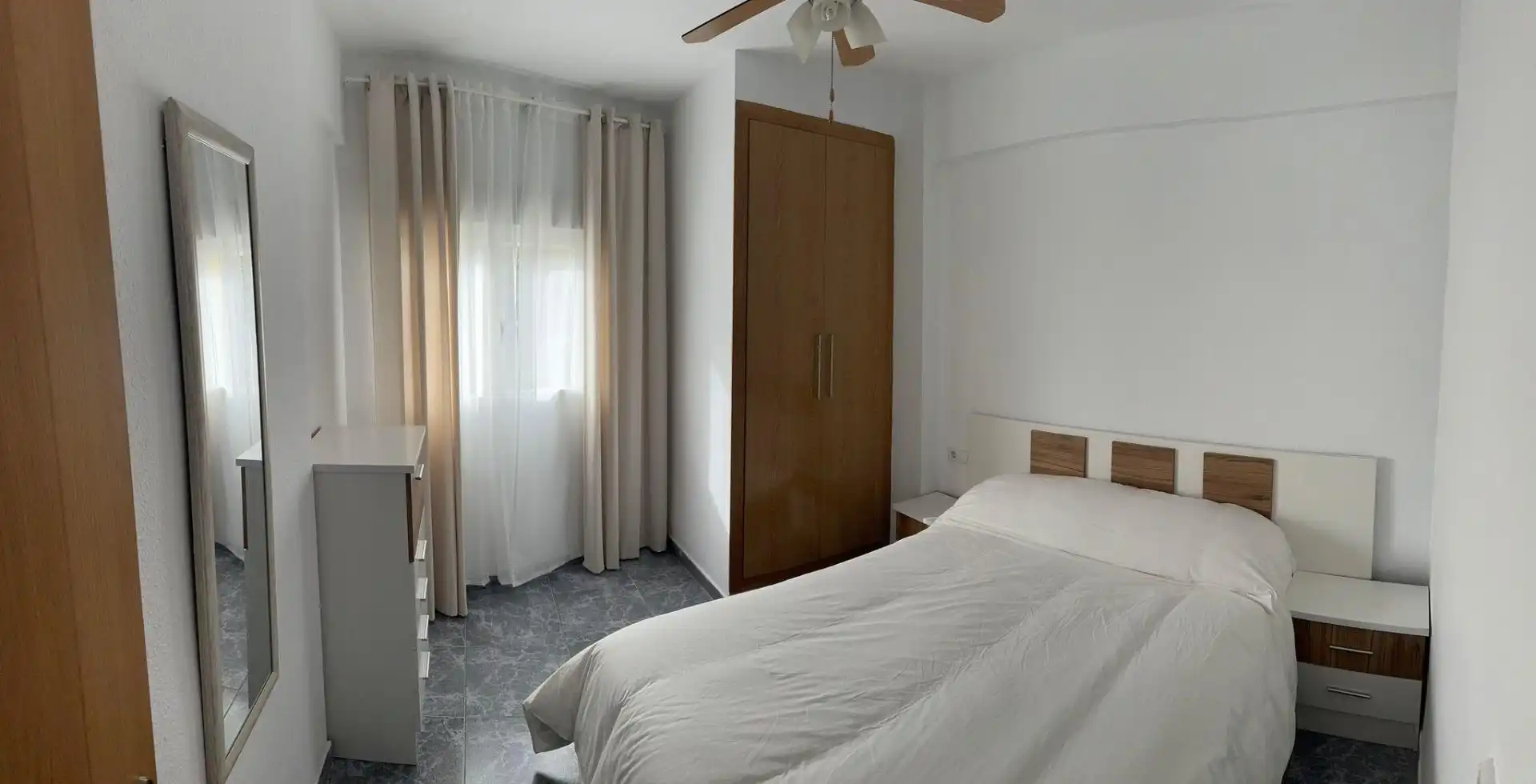 Bedroom of Flat for sale in Roquetas de Mar  with Air Conditioner and Balcony
