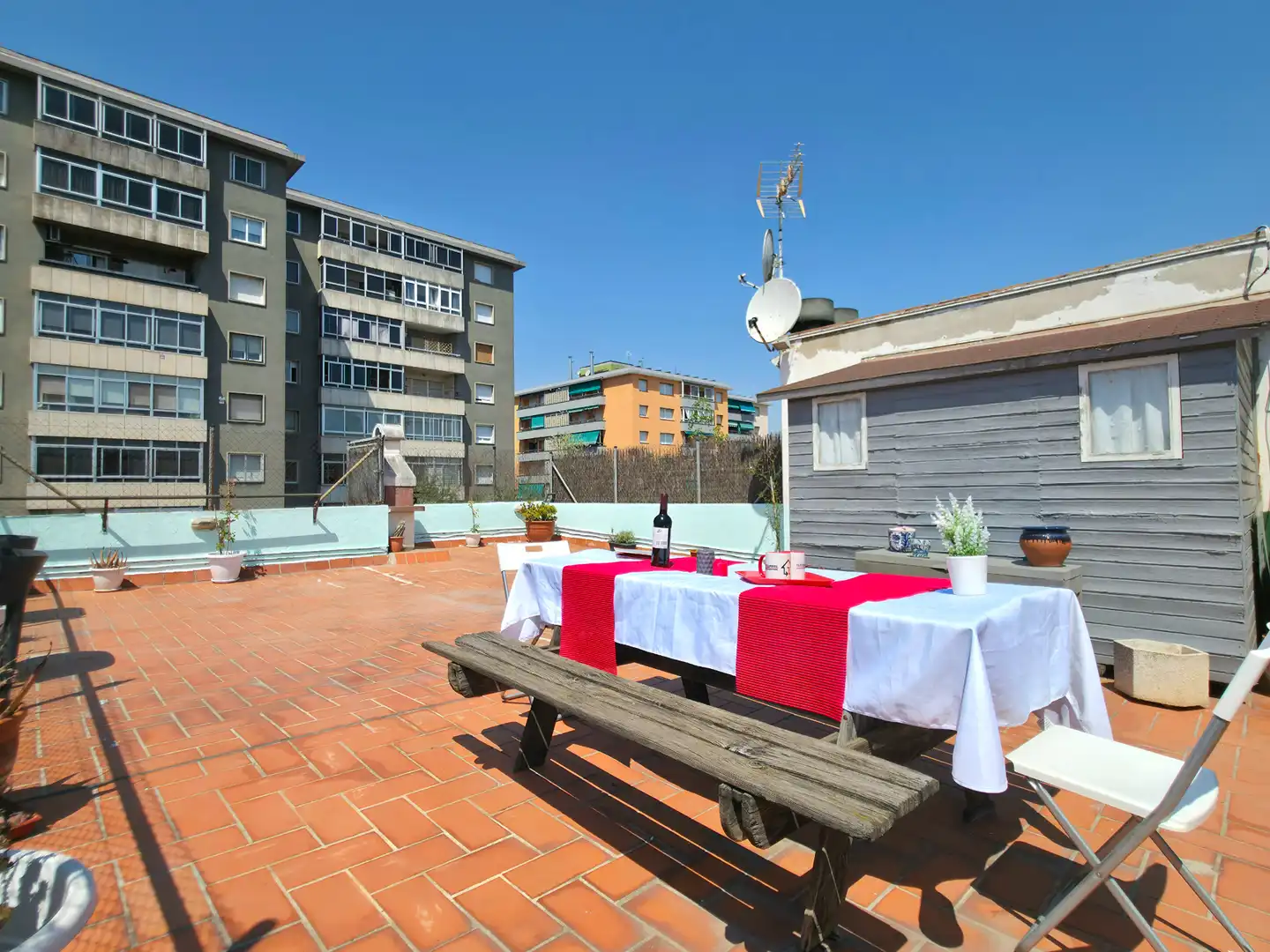 Terrace of Attic for sale in Sant Andreu de la Barca  with Air Conditioner, Heating and Terrace