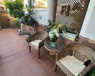 Terrassa de Casa adosada en venda en Chiclana de la Frontera amb Aire condicionat, Jardí privat i Parquet