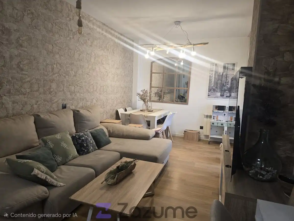 Sala d'estar de Pis de lloguer en Getafe amb Aire condicionat, Calefacció i Jardí privat