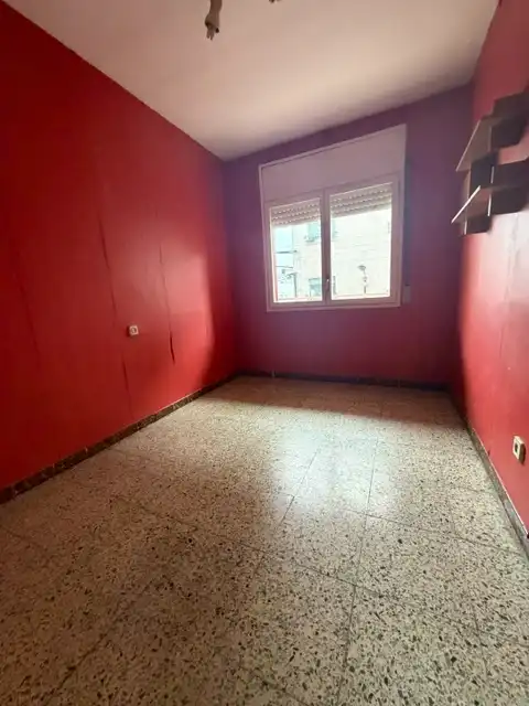 Bedroom of Flat for sale in Badalona  with Furnished and Balcony