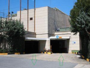Vista exterior de Garatge en venda en  Madrid Capital amb Alarma