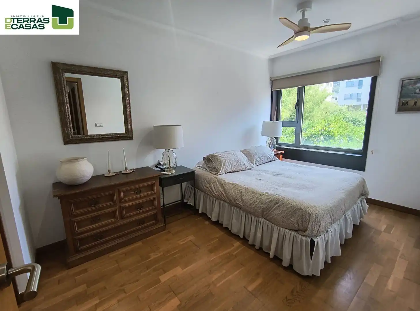Bedroom of Flat for rent in Bueu  with Air Conditioner, Heating and Furnished