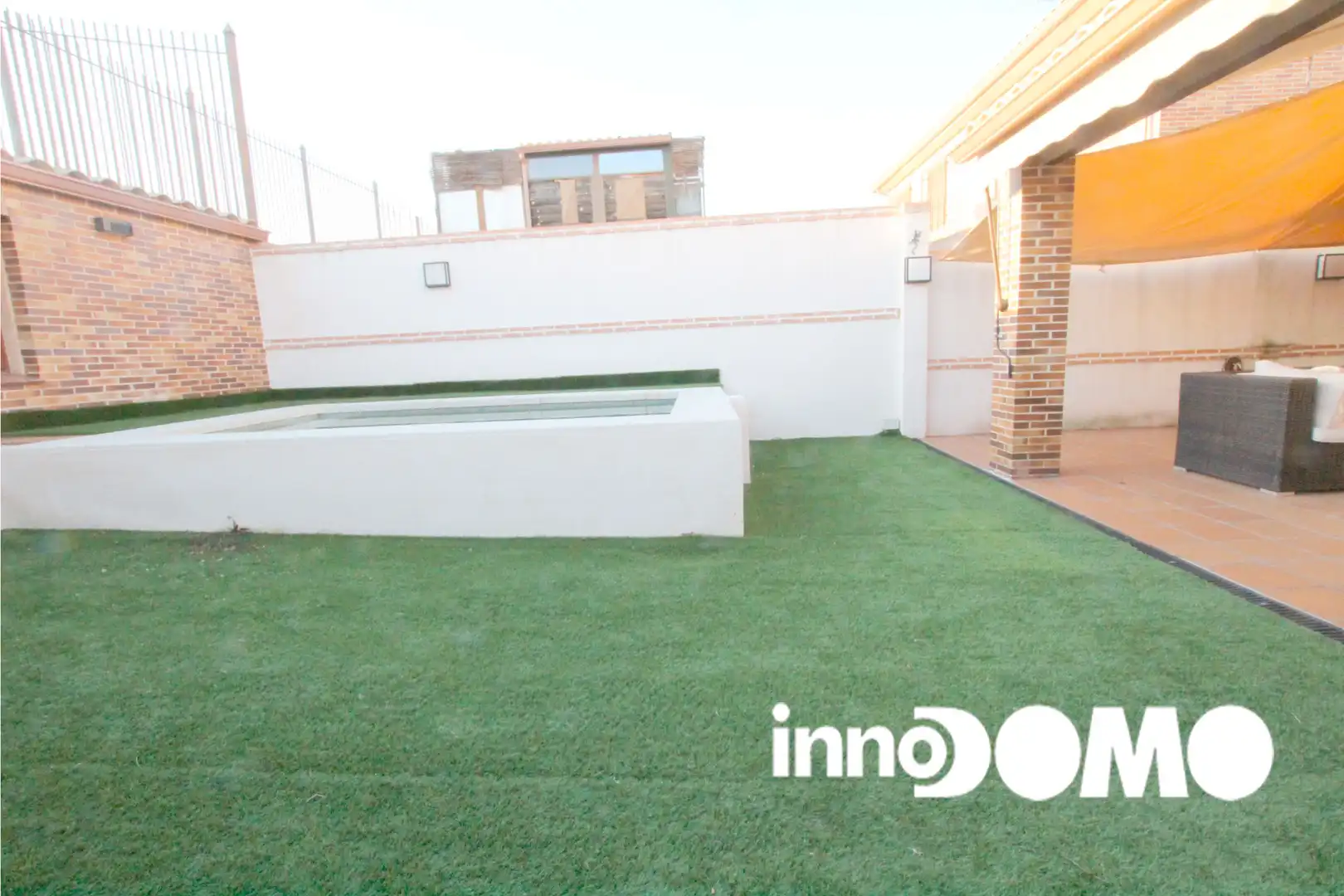 Terraza de Casa adosada en venta en Argés con Aire acondicionado, Calefacción y Jardín privado