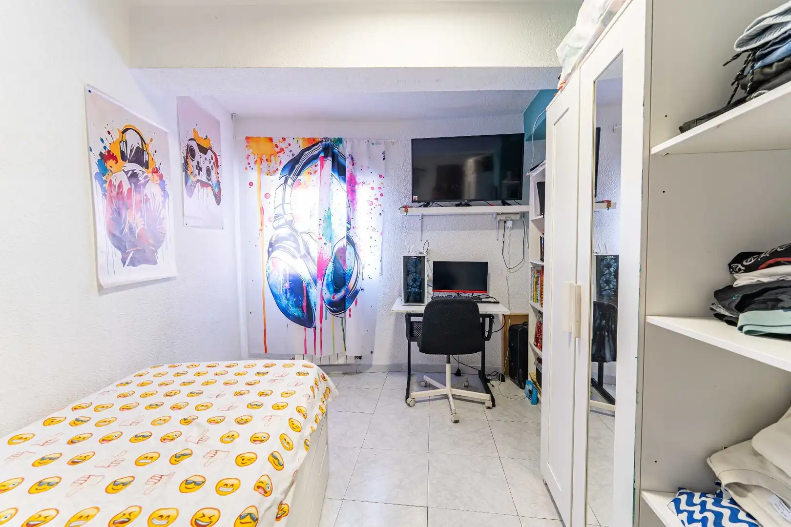 Bedroom of Flat for sale in Móstoles  with Heating and Terrace