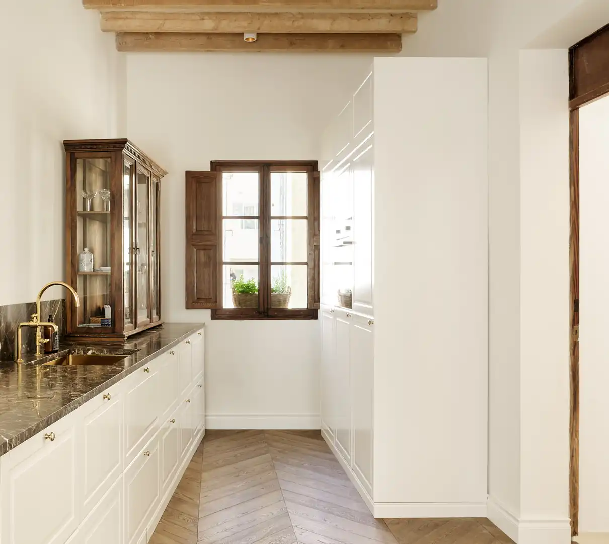Kitchen of Flat for sale in  Palma de Mallorca  with Air Conditioner, Heating and Terrace