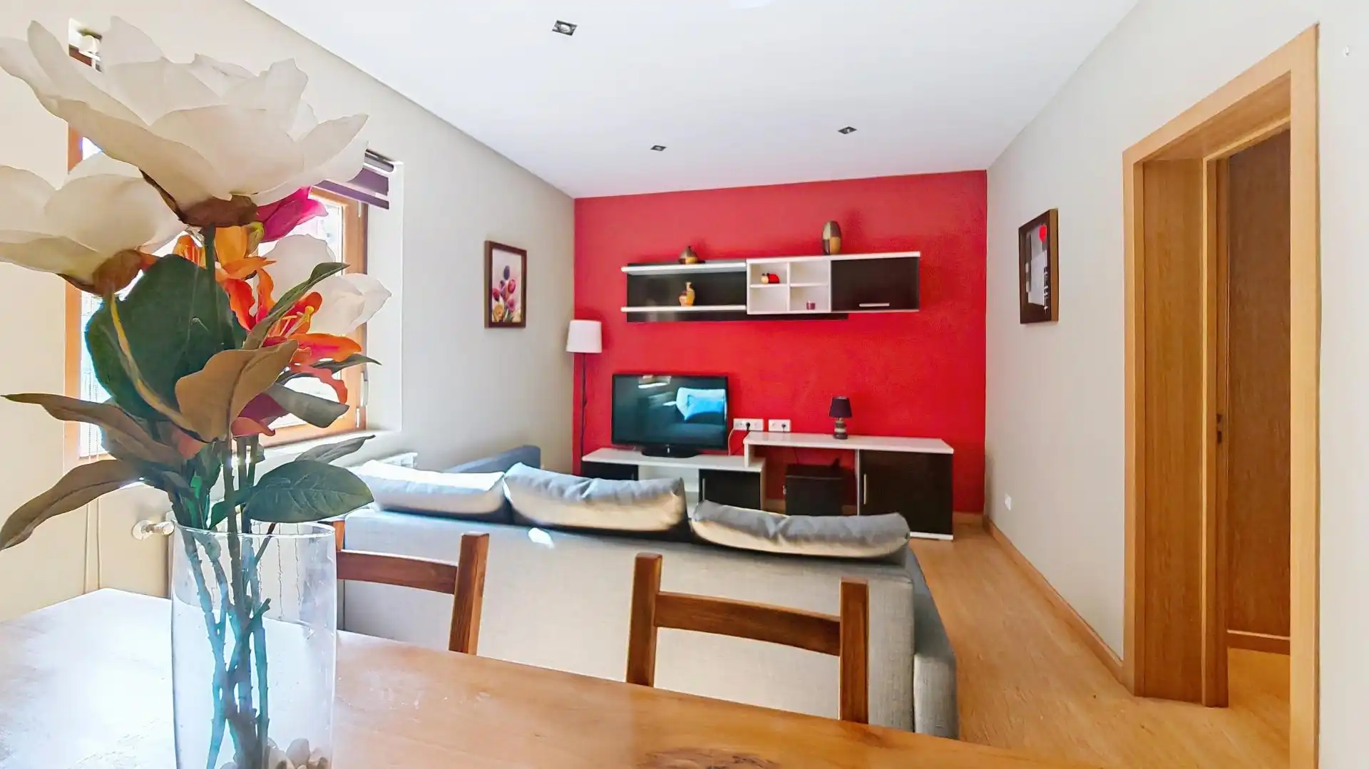 Sala de estar de Piso en venta en Gijón 