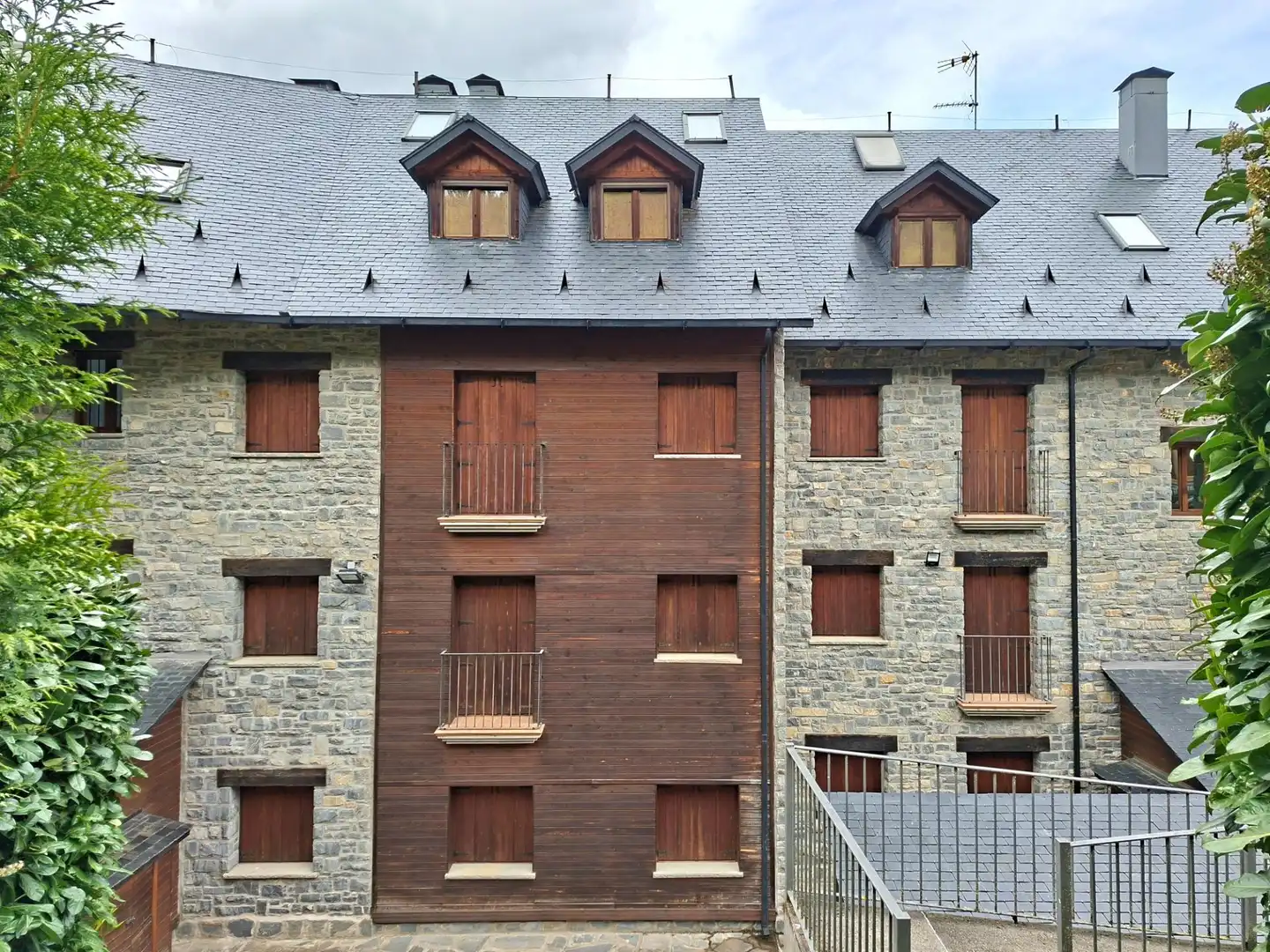 Vista exterior de Ático en venta en Panticosa con Calefacción, Trastero y Amueblado