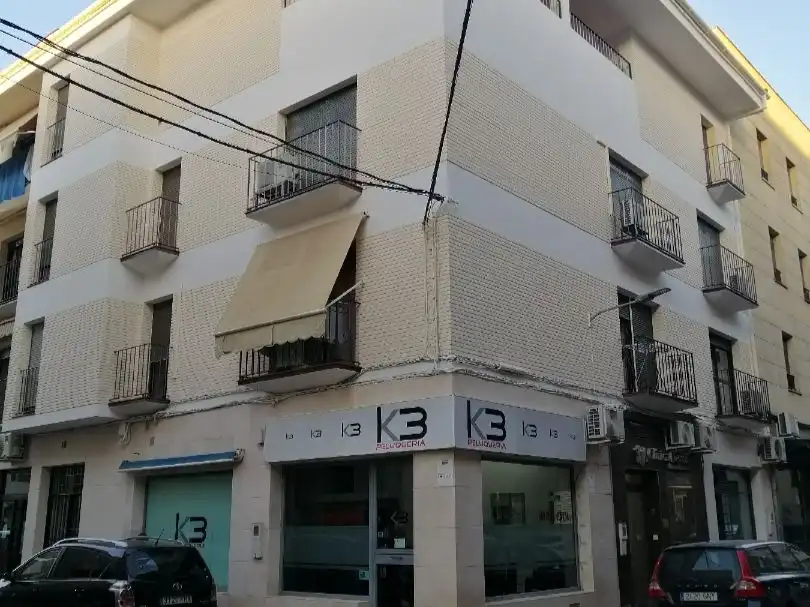 Vista exterior de Pis en venda en Montilla amb Aire condicionat, Terrassa i Balcó