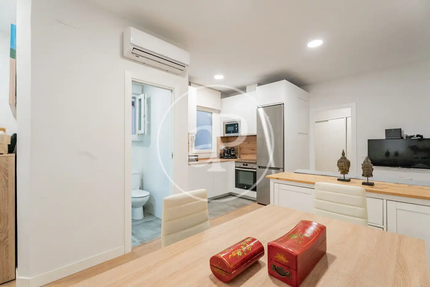 Kitchen of Flat for sale in Madrid  with Air Conditioner, Heating and Furnished