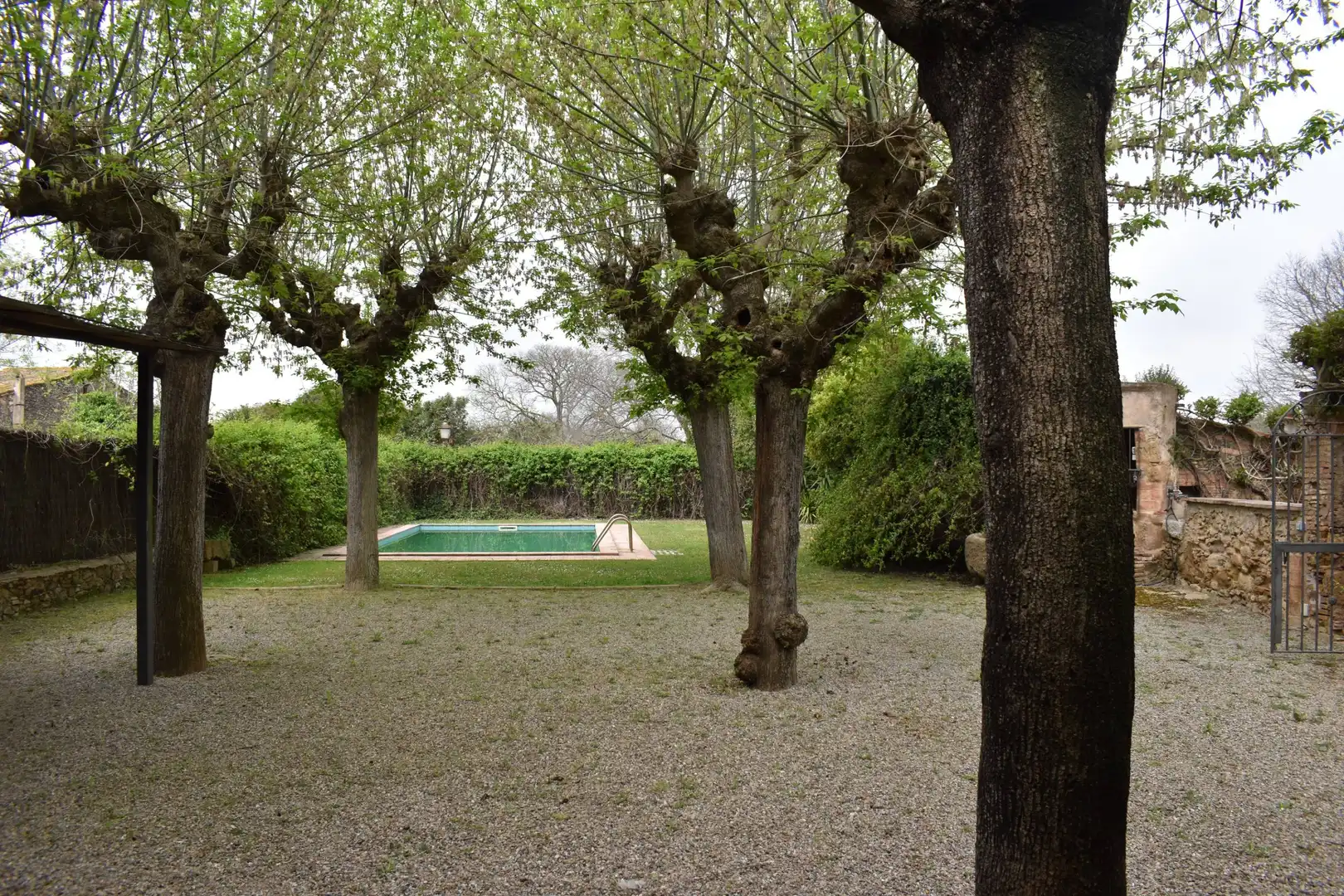 Garten von Country house zum Verkauf in Forallac mit Heizung, Privatgarten und Terrasse