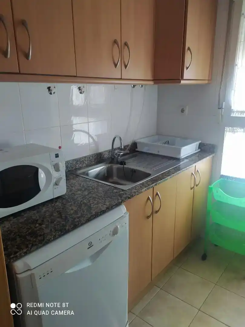 Küche von Wohnungen zur Miete in Oliva mit Klimaanlage und Balkon