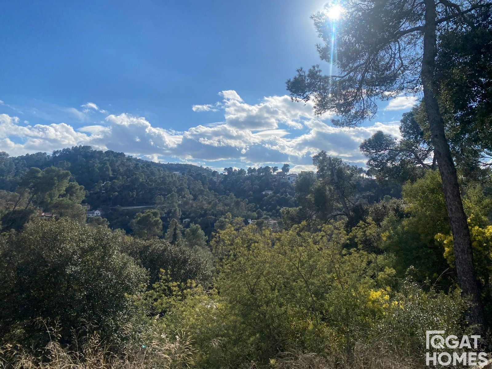 Exterior view of Land for sale in Sant Cugat del Vallès