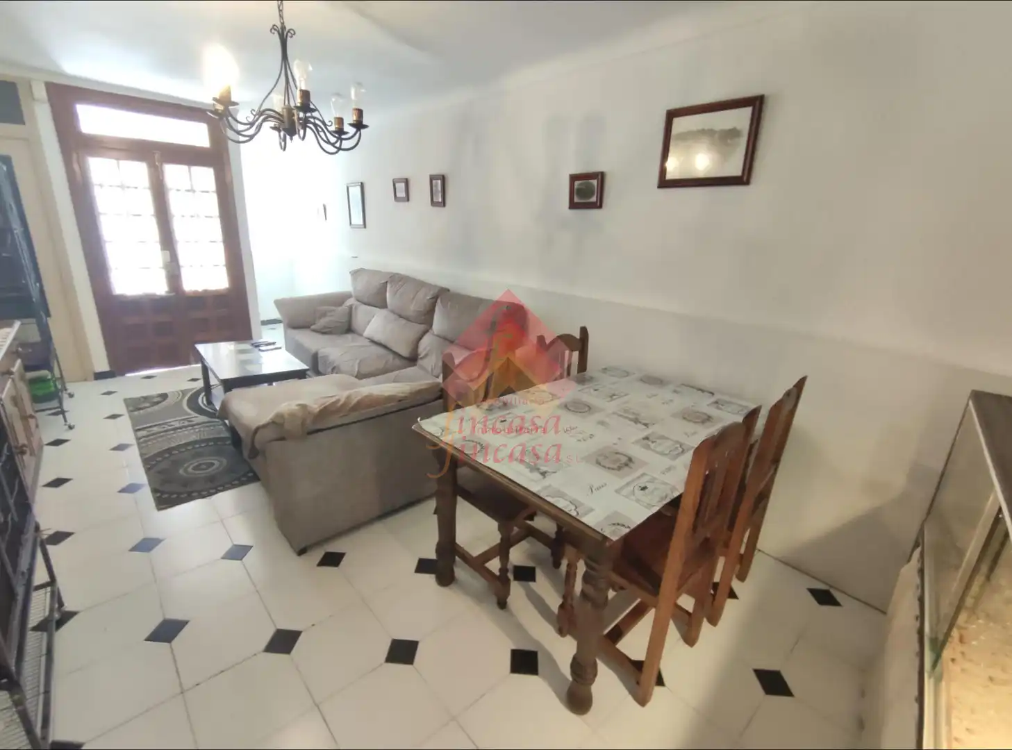 Living room of Houses for sale in Arriate  with Terrace, Storage room and Furnished