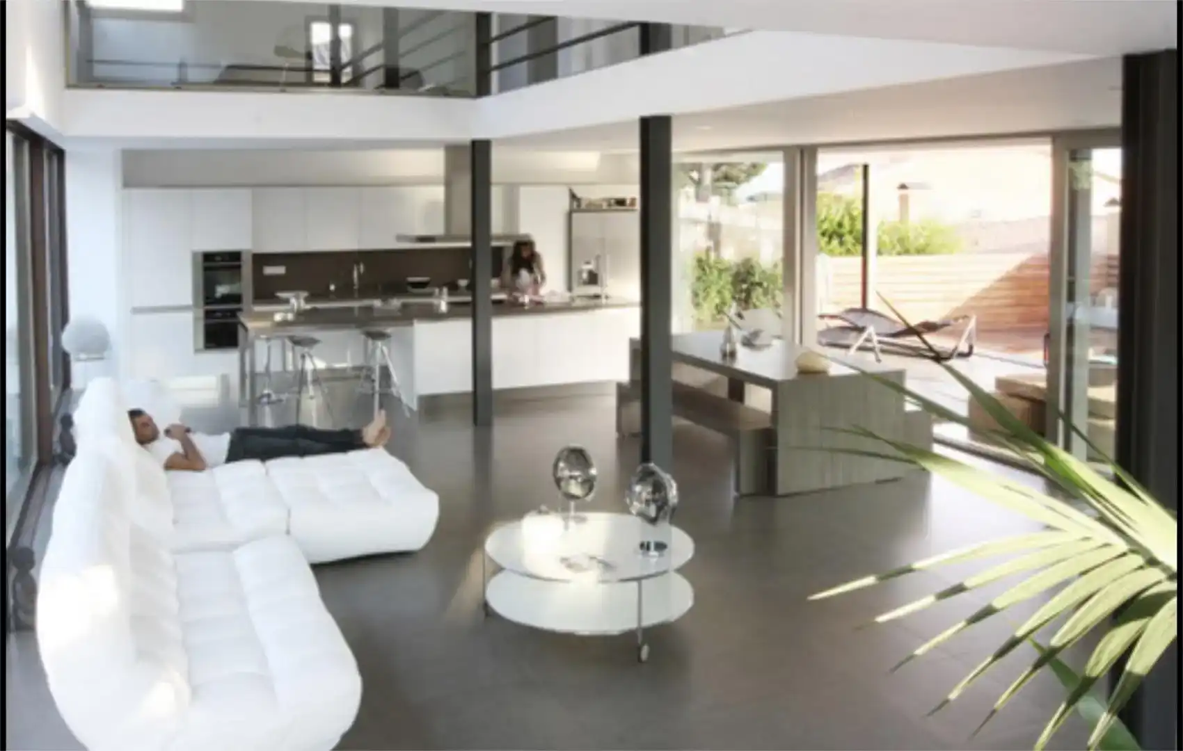Sala d'estar de Casa o xalet en venda en Alella amb Aire condicionat, Piscina i Moblat