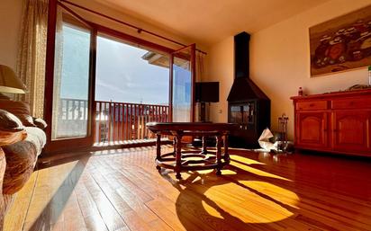 Living room of Attic for sale in Puigcerdà  with Heating, Terrace and Storage room