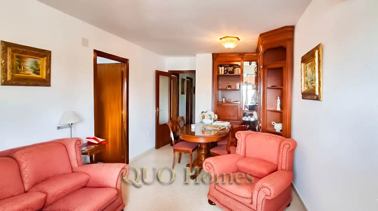 Living room of Flat for sale in Jerez de la Frontera  with Air Conditioner, Furnished and Balcony