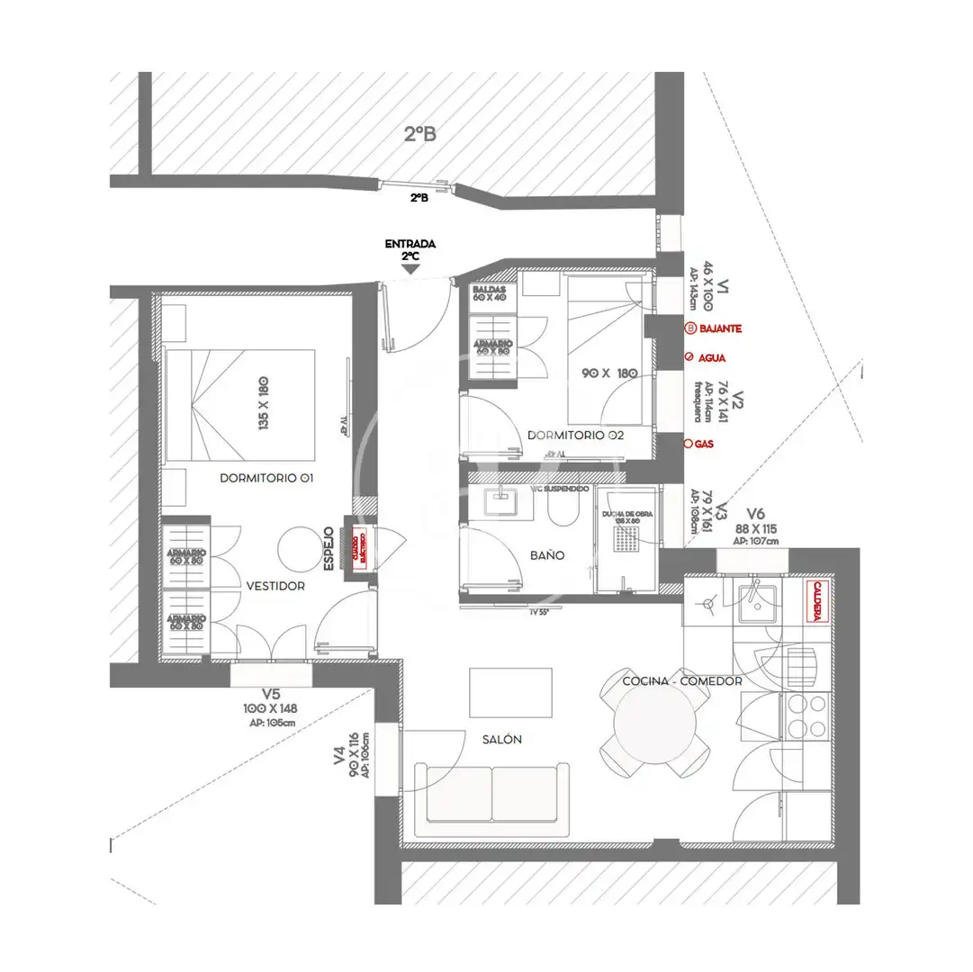 Pis en venda en Madrid amb Aire condicionat, Calefacció i Terrassa