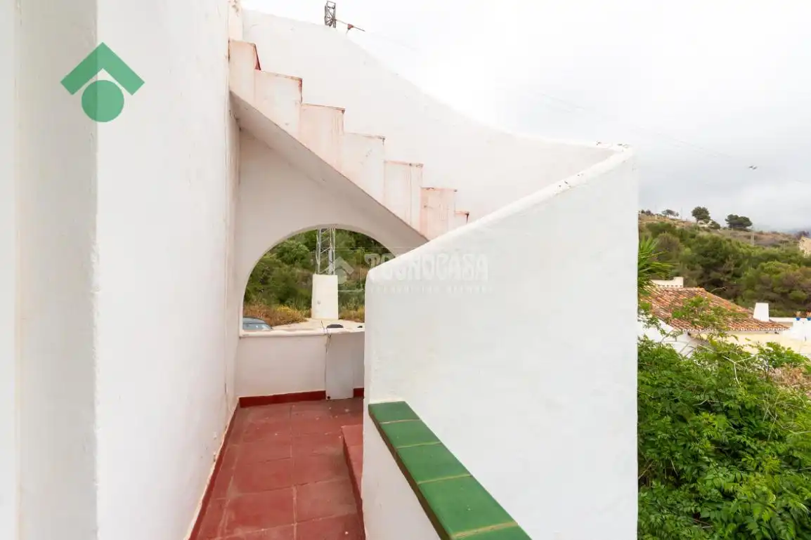 Terraza de Casa adosada en venta en Nerja con Aire acondicionado, Terraza y Balcón