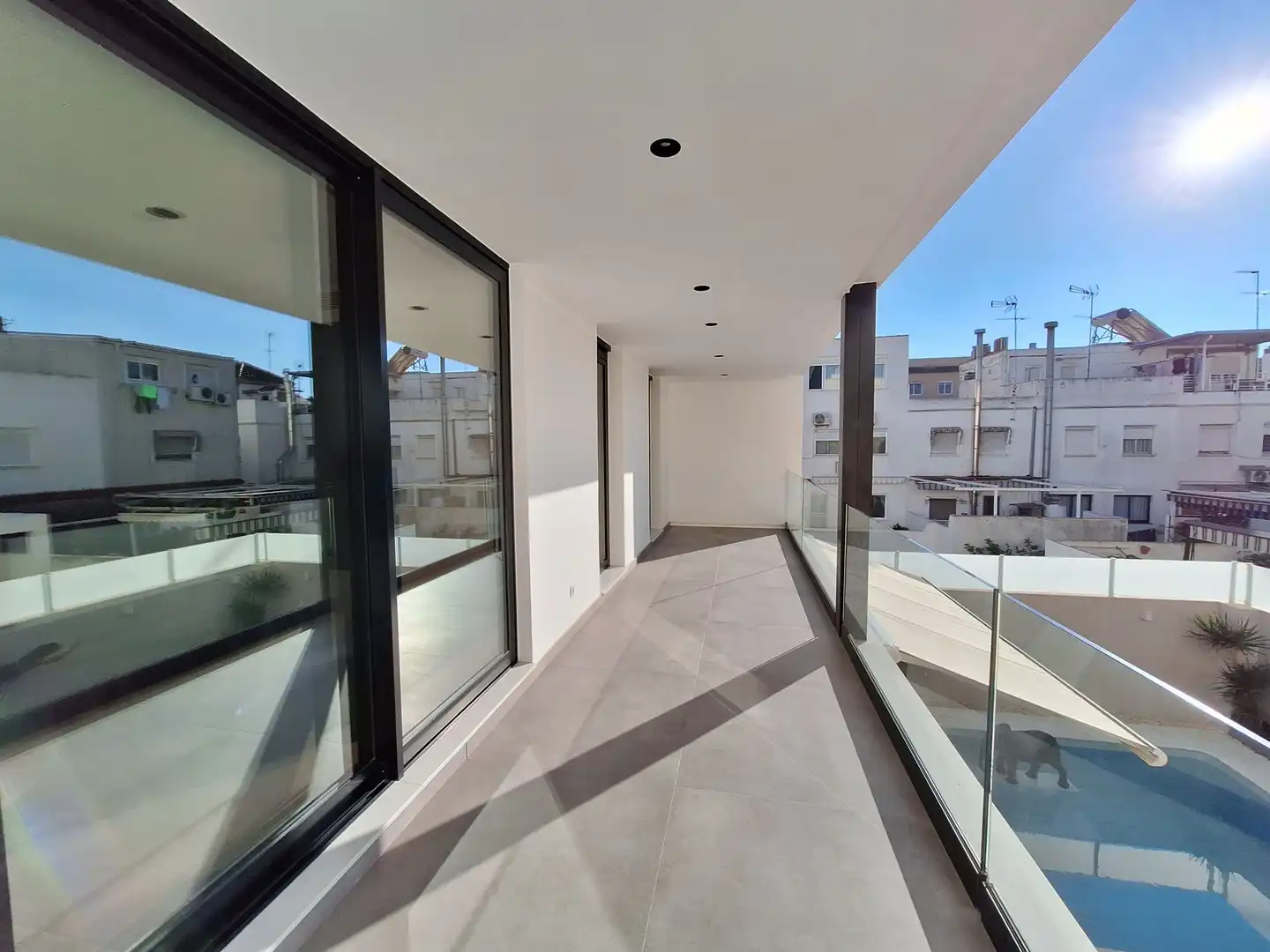 Terraza de Casa adosada en venta en Algemesí con Aire acondicionado, Calefacción y Jardín privado