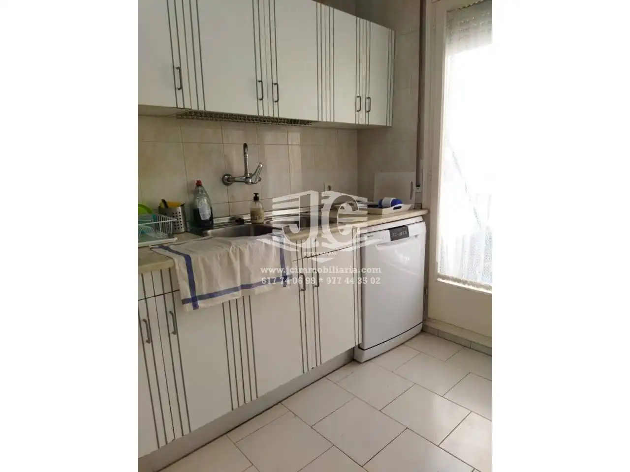 Cocina de Piso de alquiler en Tortosa con Aire acondicionado, Parquet y Amueblado