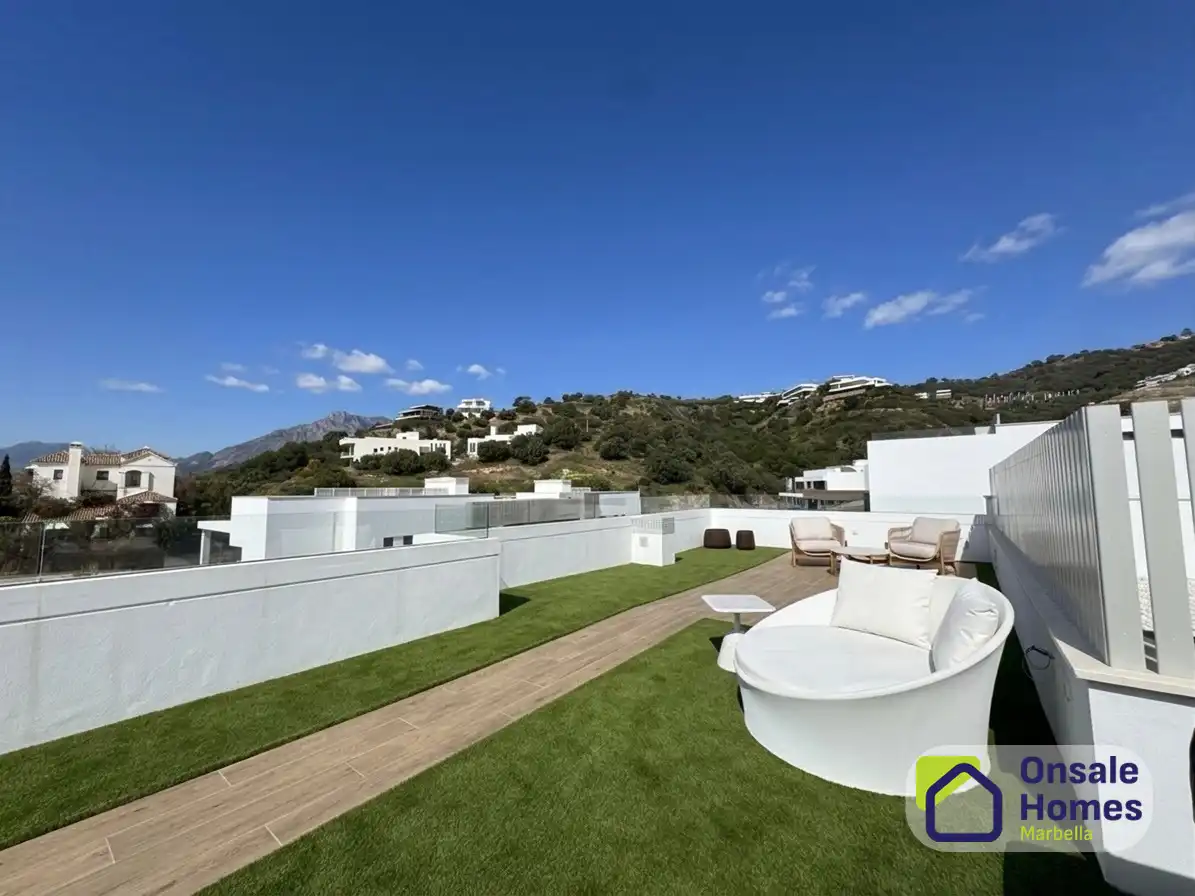 Piso con terraza en venta en Urbanizacion los Altos de los Monteros, imagen 14