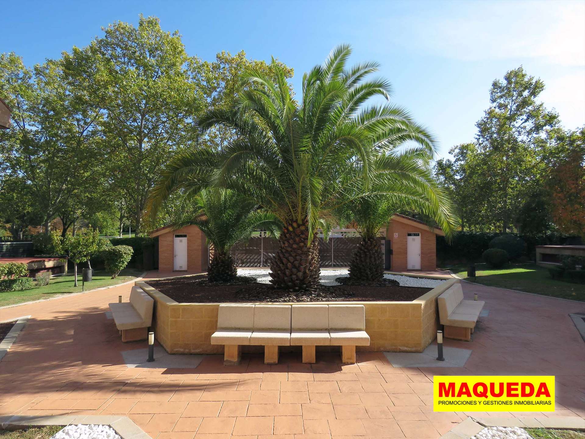 Garten von Maisonette zum Verkauf in Alcorcón mit Klimaanlage, Heizung und Parkett