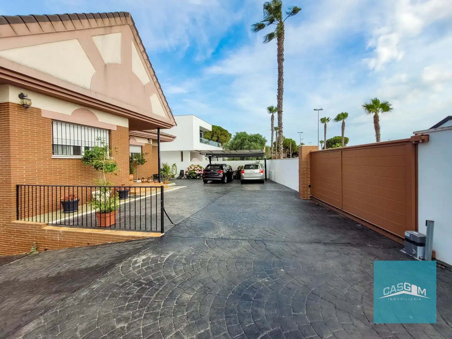 Exterior view of Houses for sale in Aljaraque  with Air Conditioner, Heating and Private garden