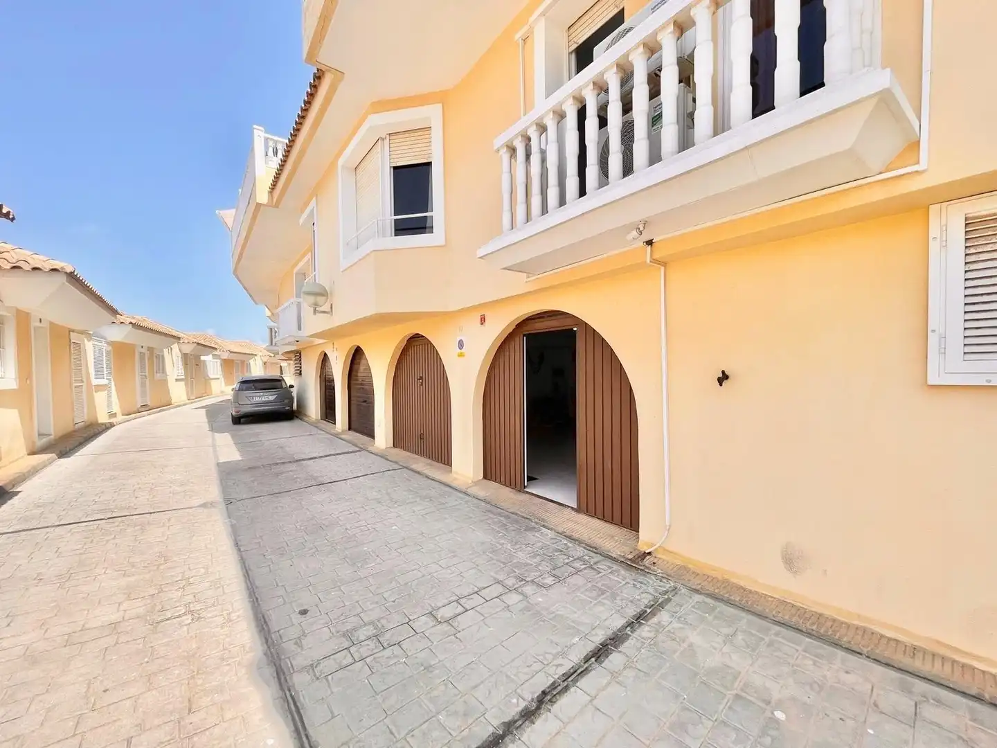 Außenansicht von Haus oder Chalet zur Miete in La Manga del Mar Menor mit Klimaanlage, Heizung und Terrasse