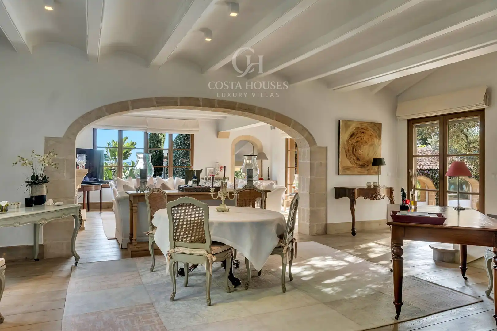 Comedor de Casa o chalet en venta en Jávea / Xàbia con Aire acondicionado, Calefacción y Jardín privado