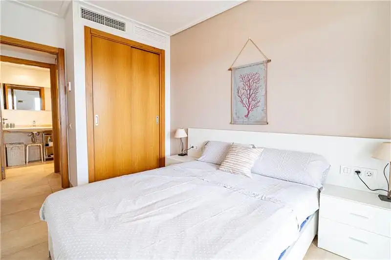Bedroom of Flat for sale in Llucmajor  with Air Conditioner, Terrace and Community pool