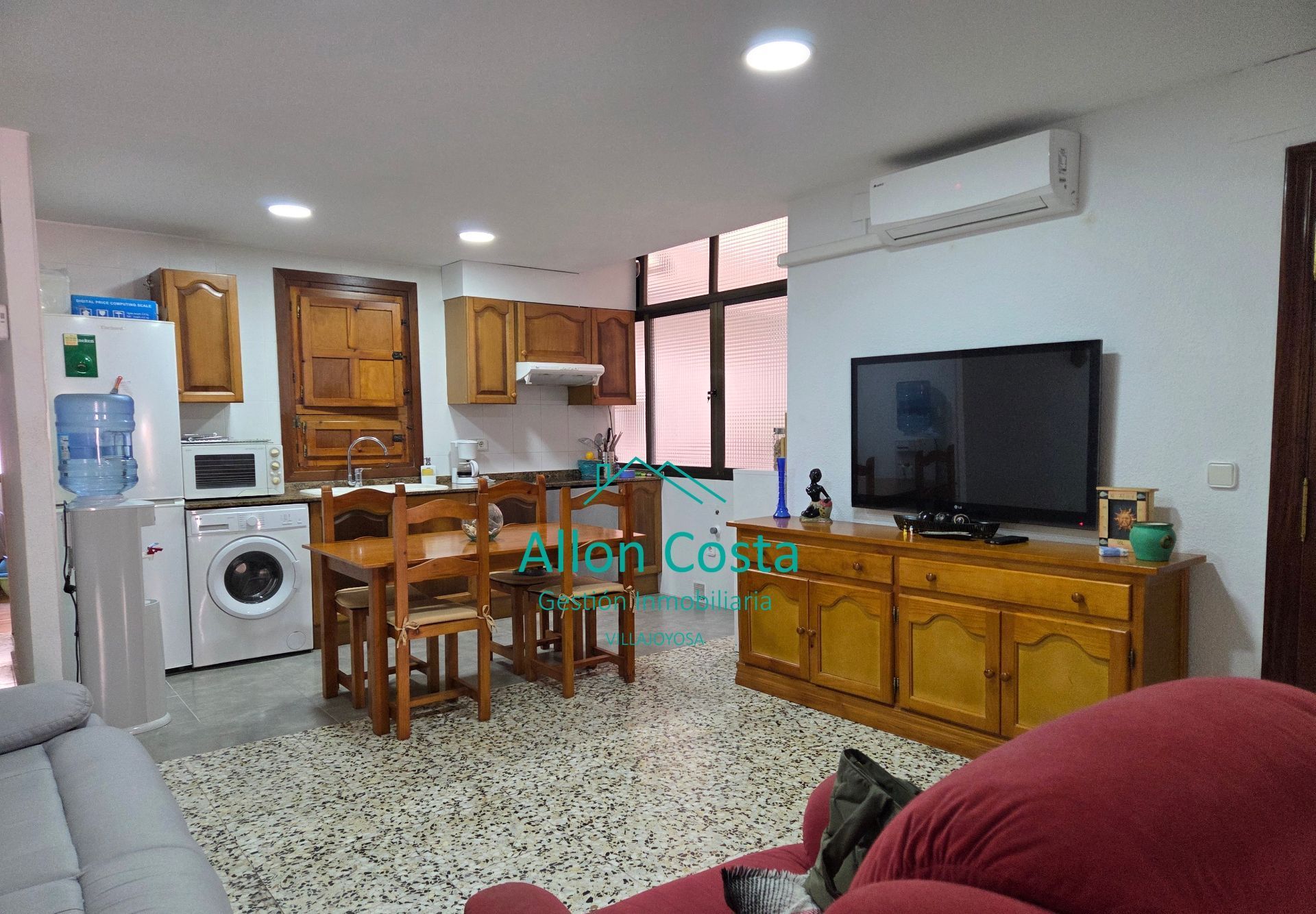 Living room of Flat for sale in Villajoyosa / La Vila Joiosa  with Air Conditioner and Heating