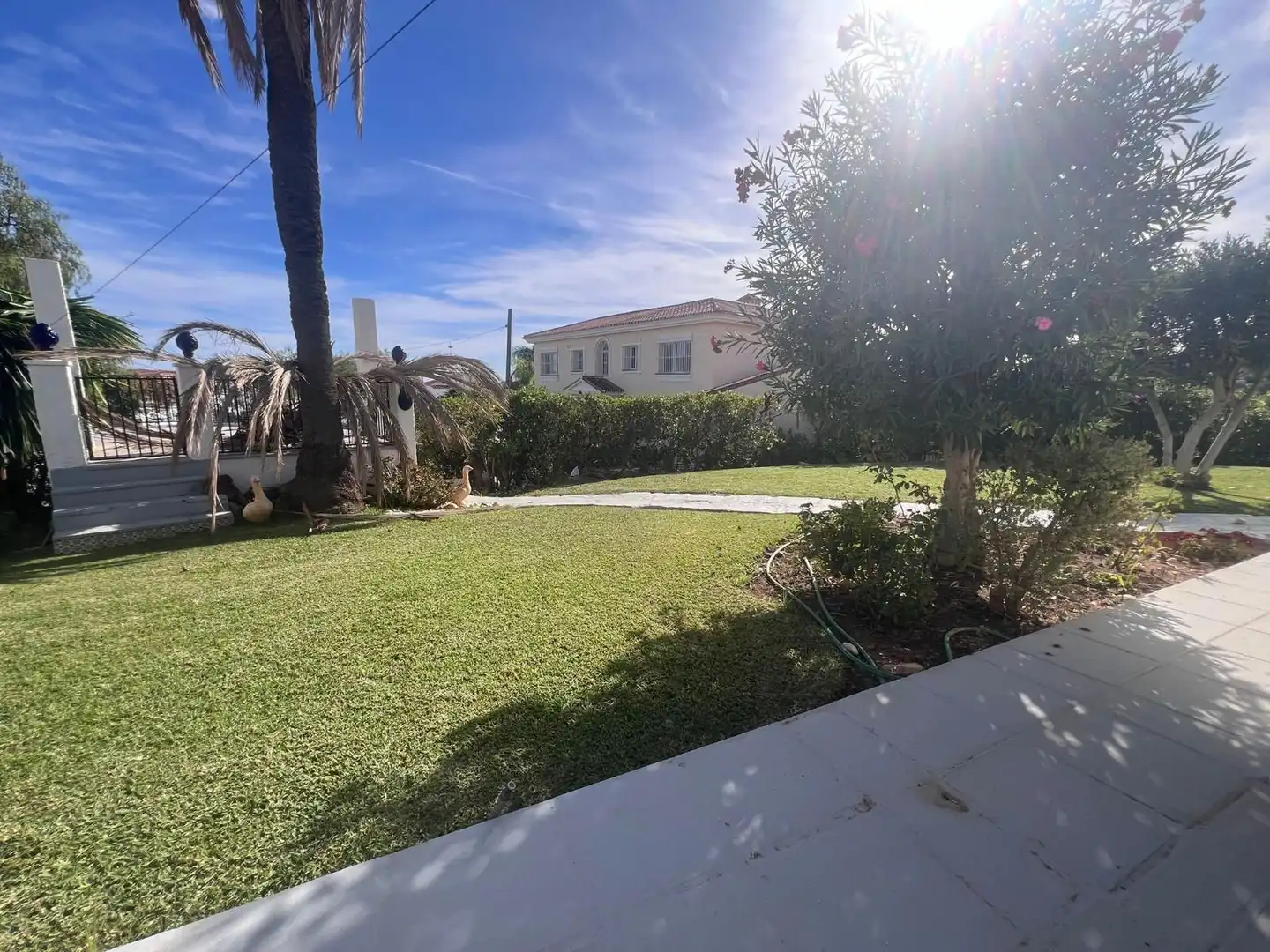 Jardín de Casa o chalet en venta en Mijas con Aire acondicionado, Jardín privado y Trastero
