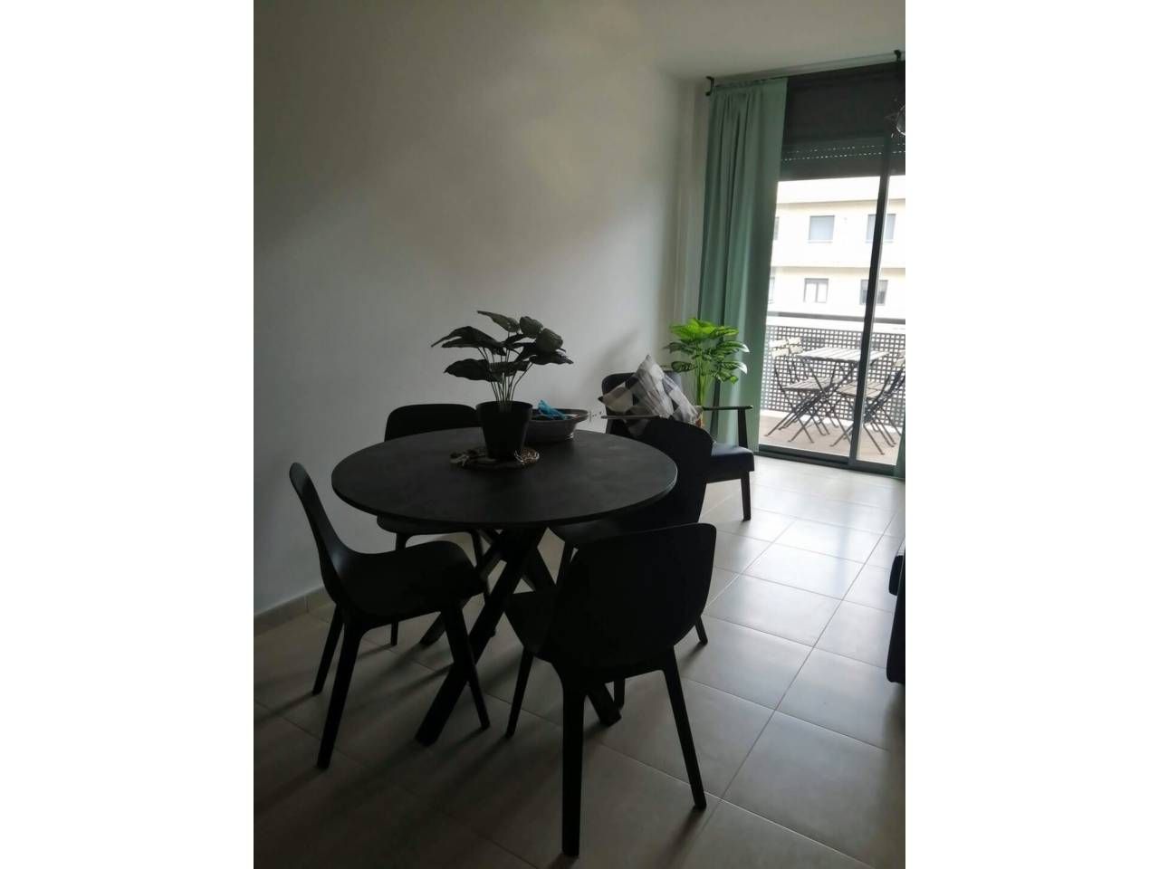Dining room of Flat to rent in Sant Carles de la Ràpita  with Air Conditioner, Heating and Furnished