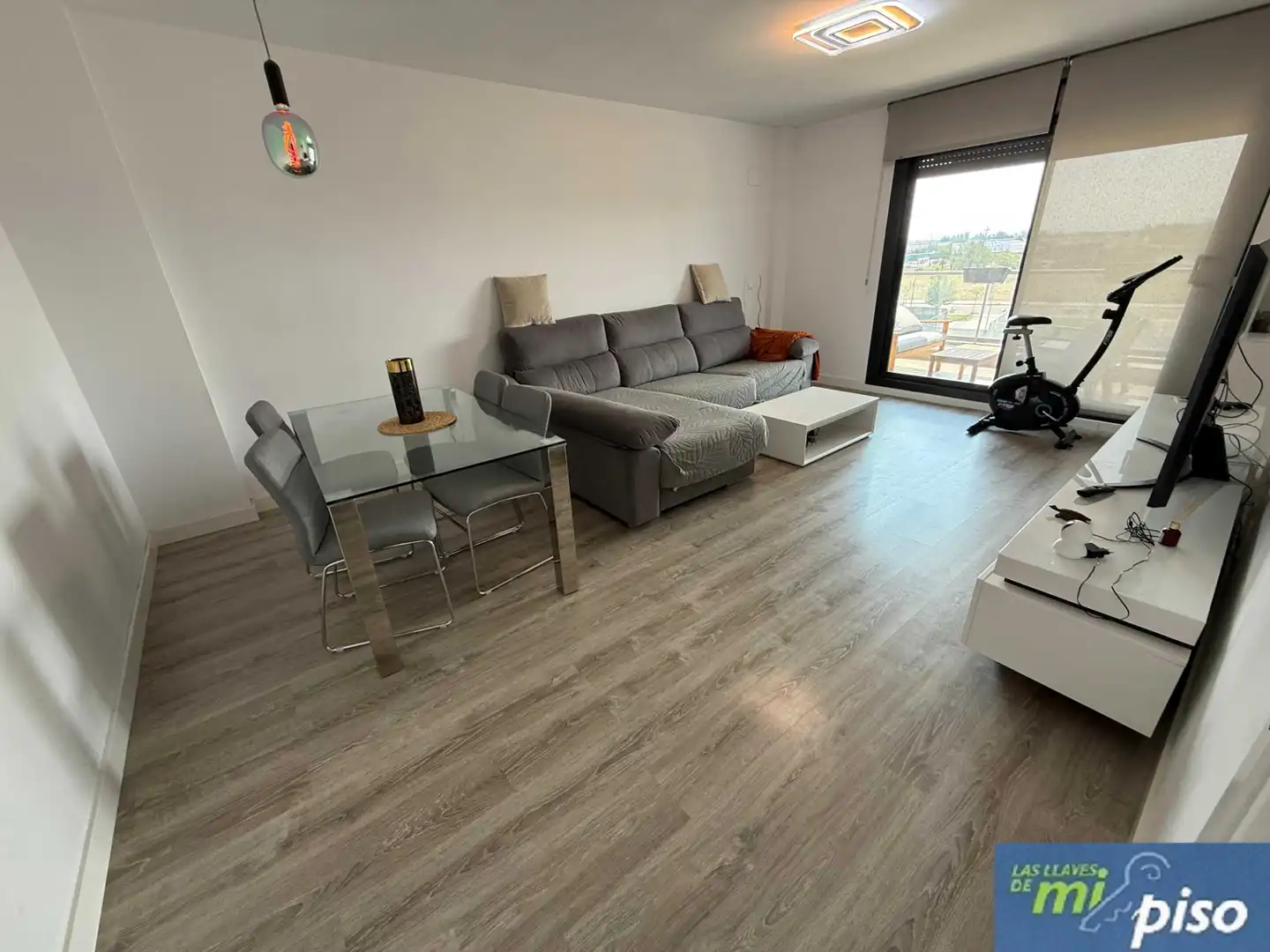 Wohnzimmer von Wohnung zum Verkauf in Valladolid mit Heizung, Privatgarten und Parkett