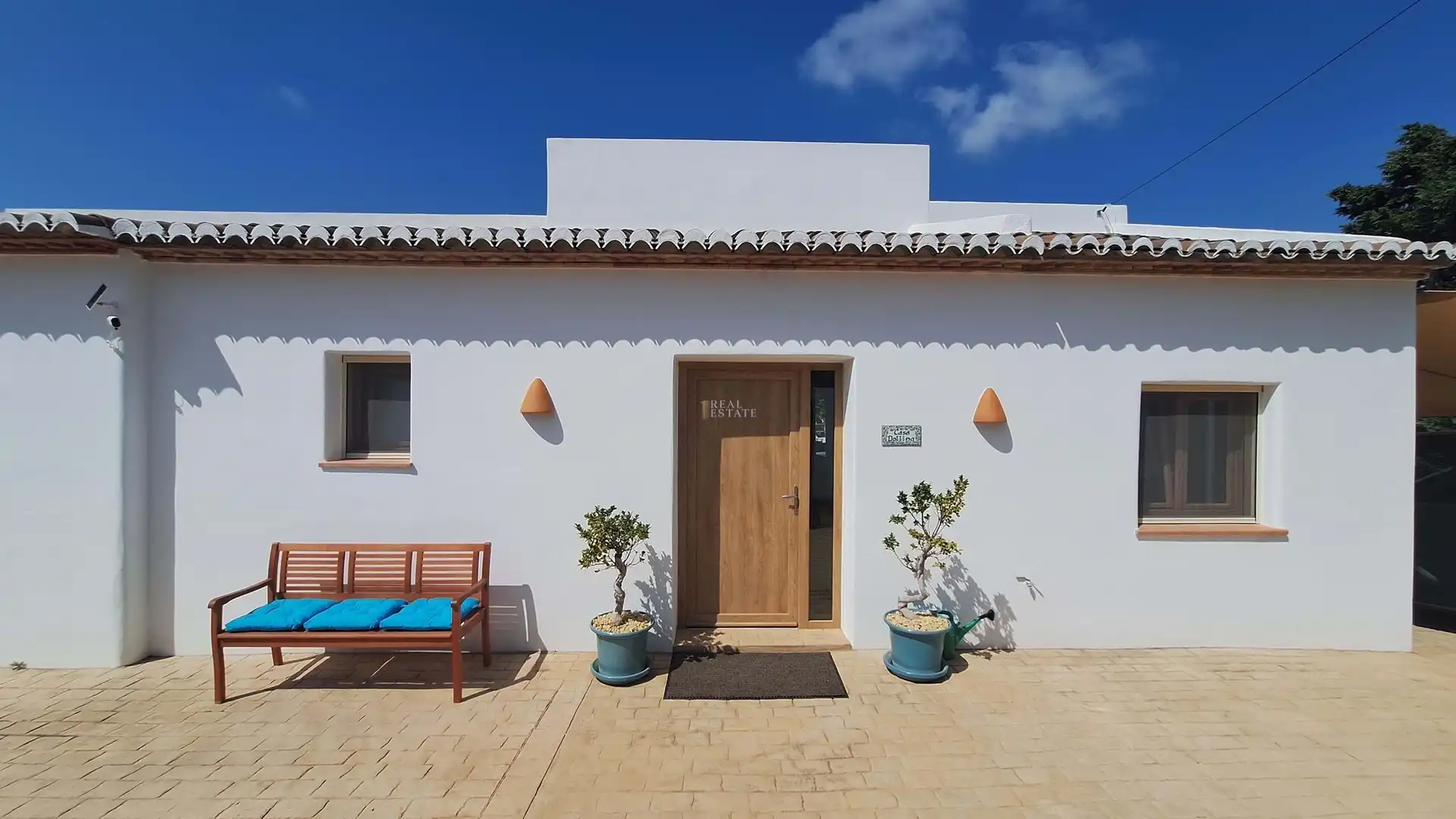 Vista exterior de Casa o xalet en venda en Jávea / Xàbia amb Aire condicionat, Terrassa i Traster