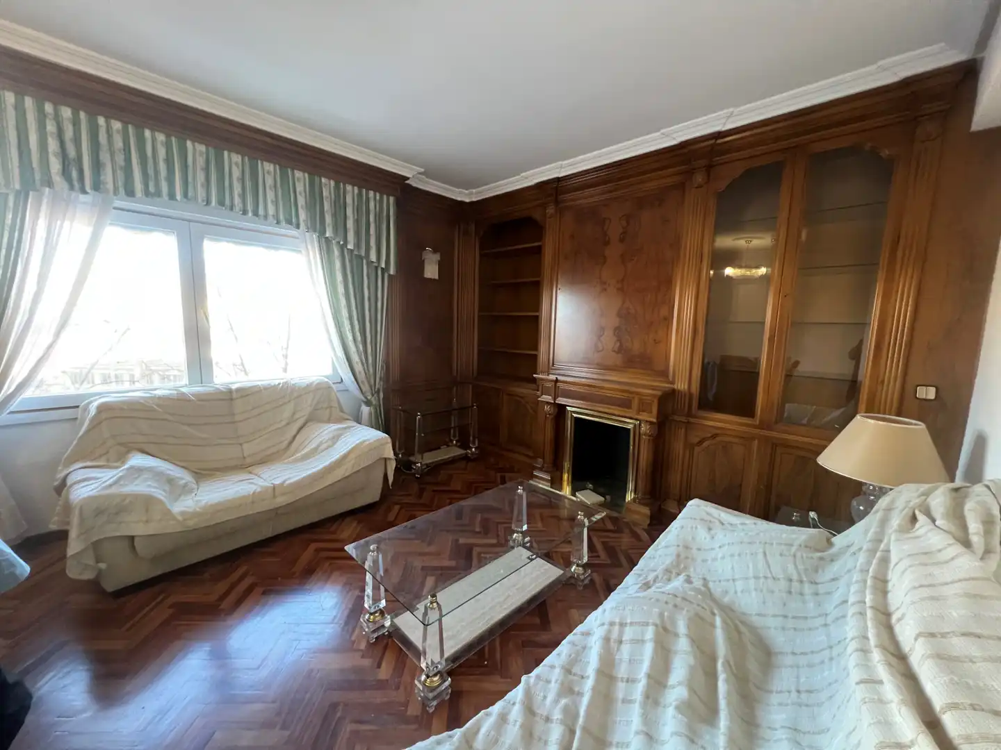 Wohnzimmer von Wohnung zum Verkauf in Alcorcón mit Heizung, Privatgarten und Möbliert