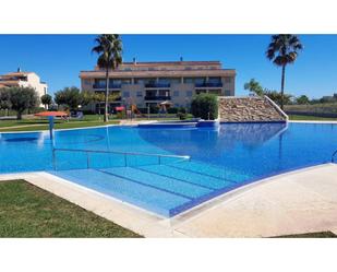 Swimming pool of Flat for sale in San Jorge / Sant Jordi  with Air Conditioner, Private garden and Terrace