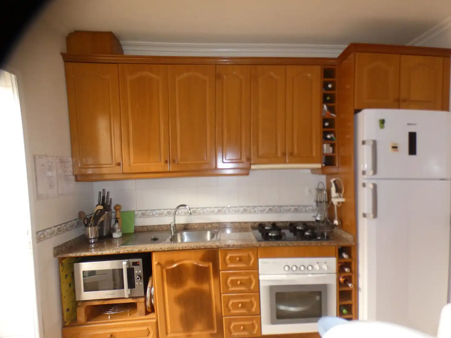 Cocina de Casa adosada en venta en San Pedro del Pinatar con Aire acondicionado, Jardín privado y Amueblado