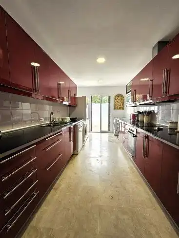 Kitchen of Detached homes for rent in Sotogrande  with Air Conditioner, Private garden and Terrace