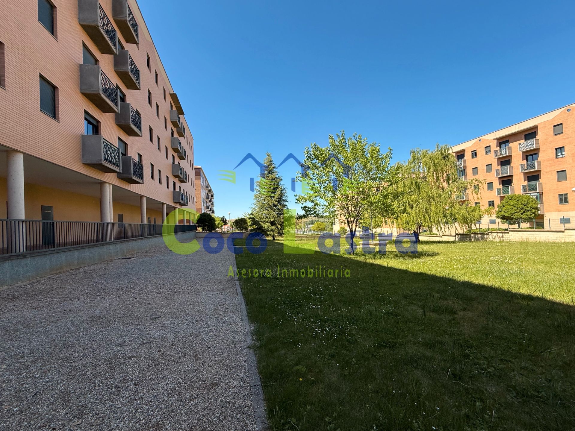 Exterior view of Flat to rent in Salamanca Capital  with Heating, Private garden and Storage room