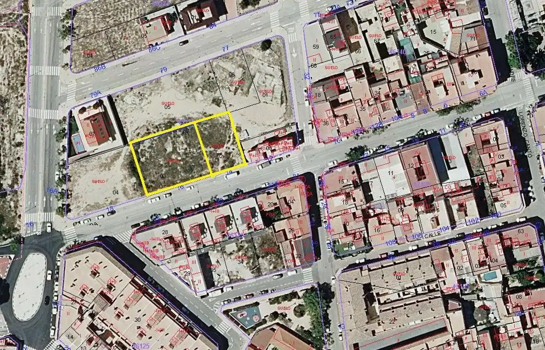 Residential land for sale in Novelda