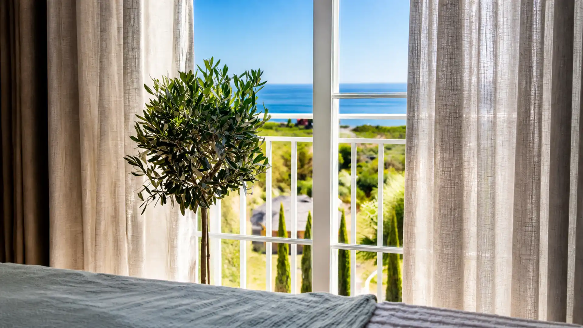 Balcony of Apartments for sale in Manilva  with Air Conditioner, Terrace and Storage room