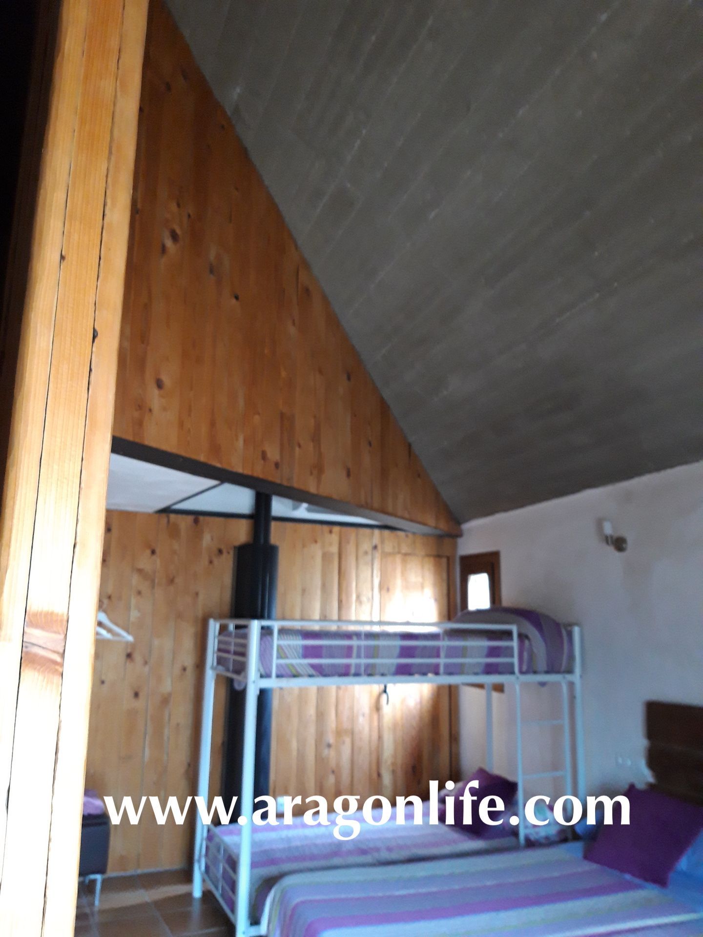 Bedroom of House or chalet for sale in Nonaspe  with Air Conditioner, Furnished and Oven