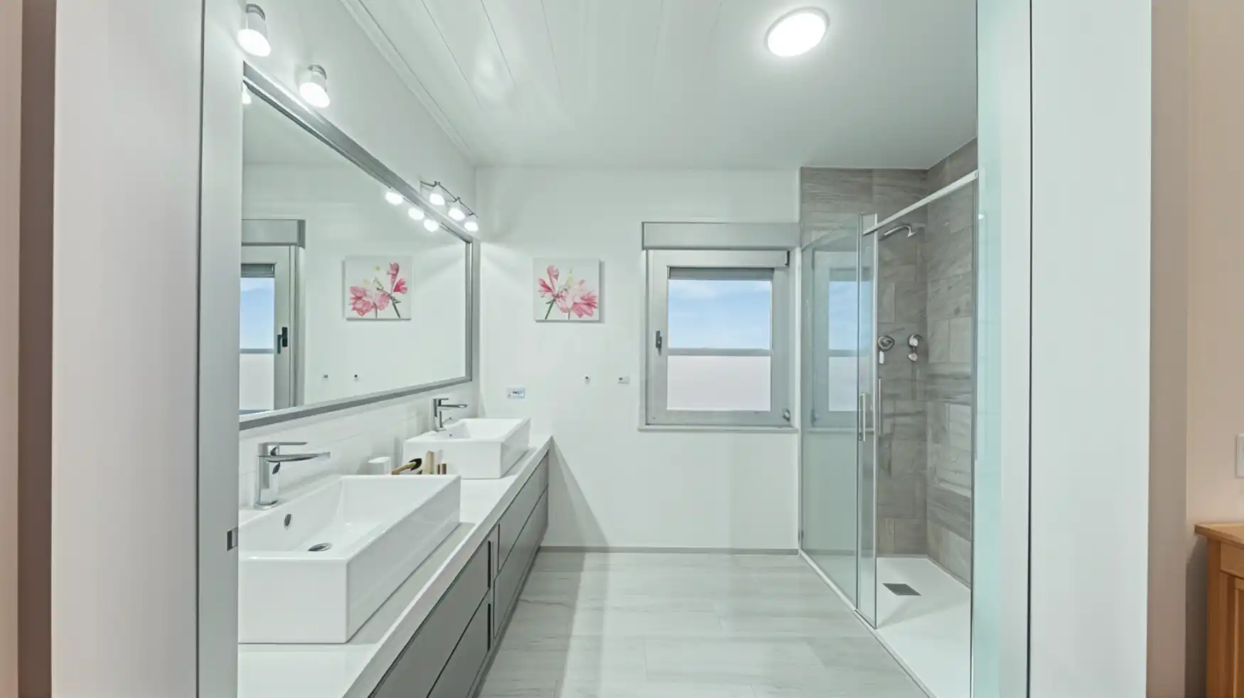 Bathroom of Houses for sale in Chiclana de la Frontera  with Air Conditioner, Heating and Terrace