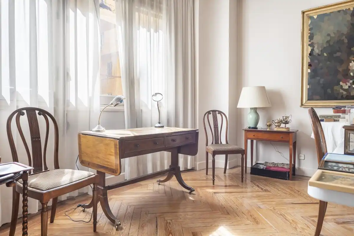 Bedroom of Flat for sale in Madrid  with Air Conditioner, Heating and Terrace
