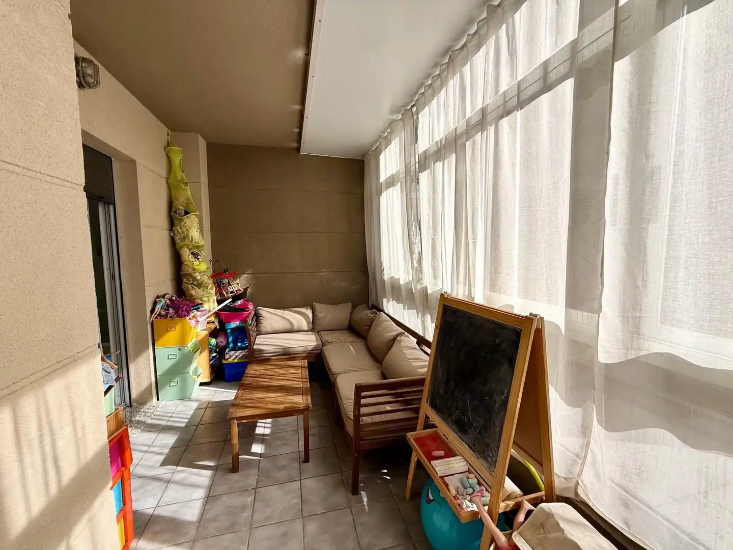 Balcony of Duplexes for sale in Almería  with Air Conditioner, Terrace and Storage room