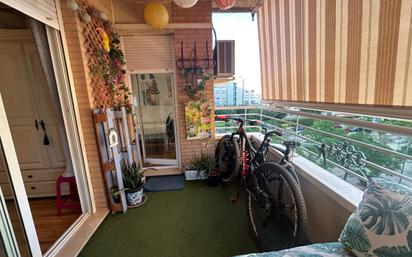 Balcony of Flat for sale in Elda  with Air Conditioner and Terrace